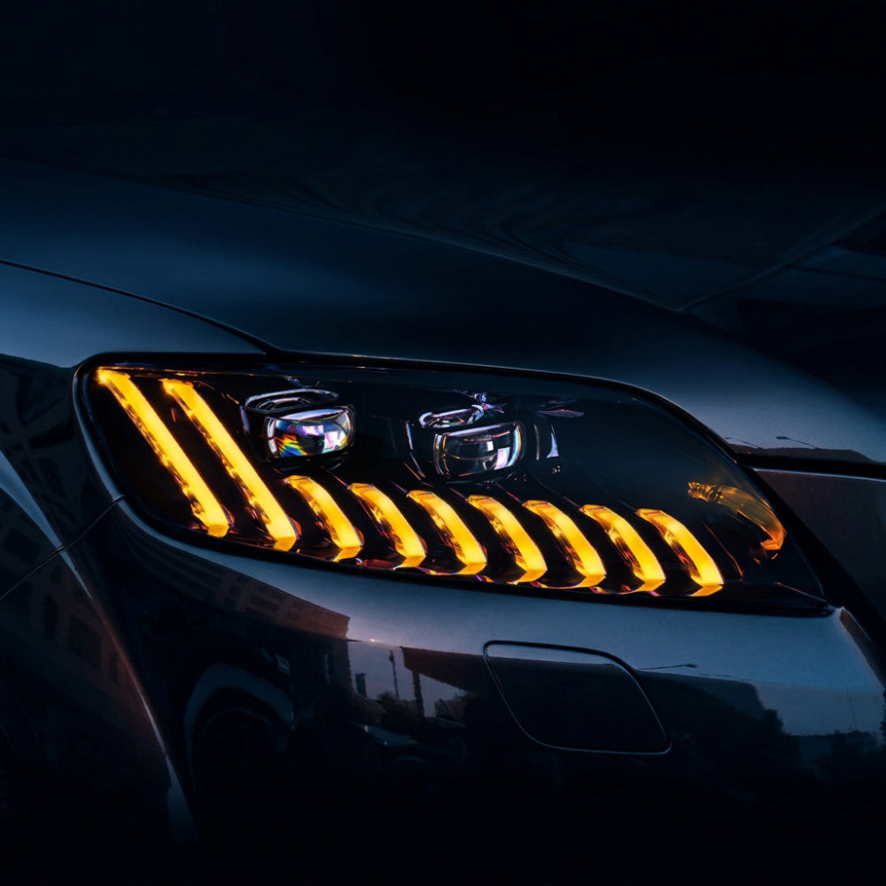 2007-2015 Audi Q7 Matrix Style LED Headlights | 4L