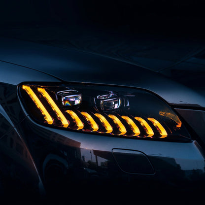 2007-2015 Audi Q7 Matrix Style LED Headlights | 4L