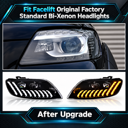 2007-2015 Audi Q7 Matrix Style LED Headlights | 4L