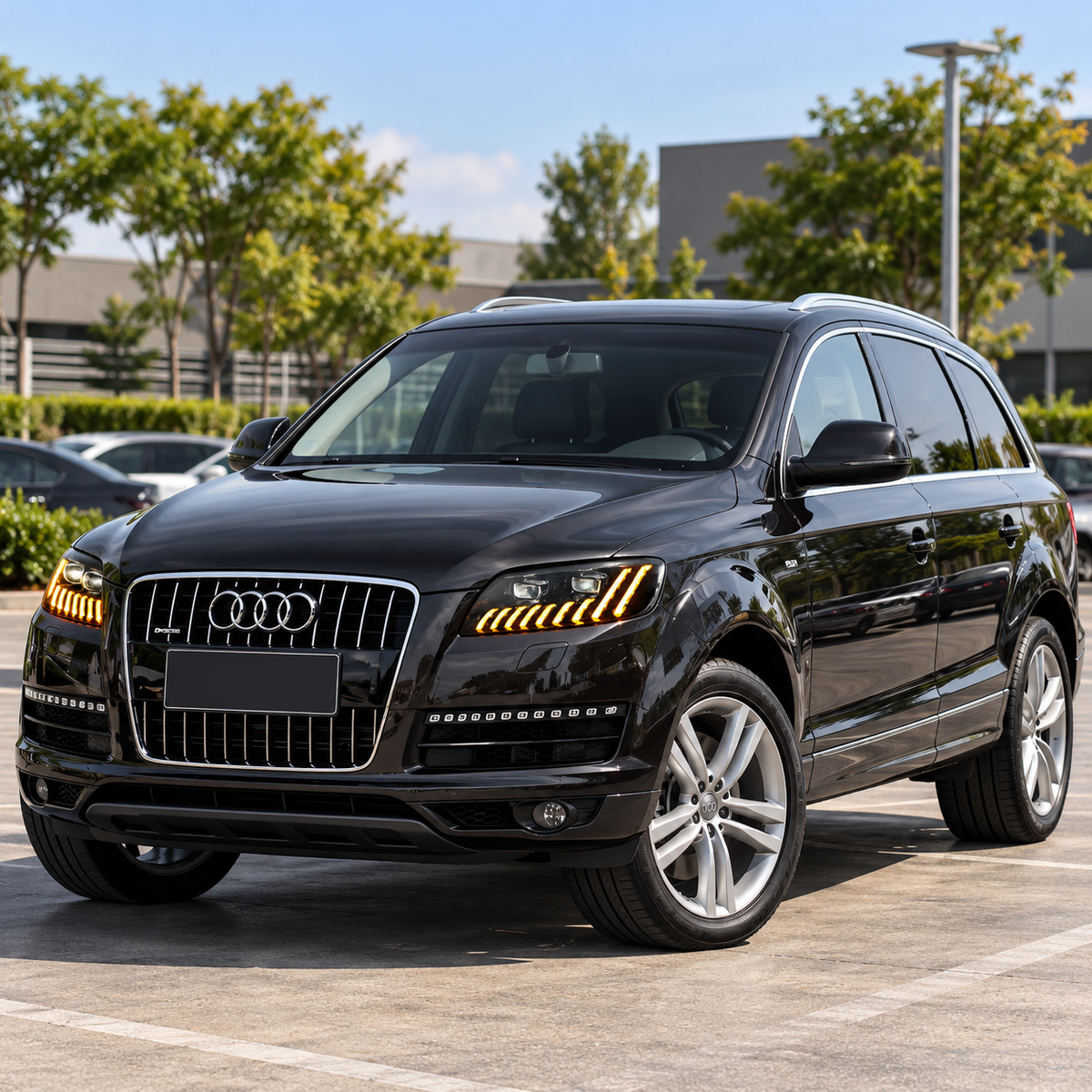 2007-2015 Audi Q7 Matrix Style LED Headlights | 4L