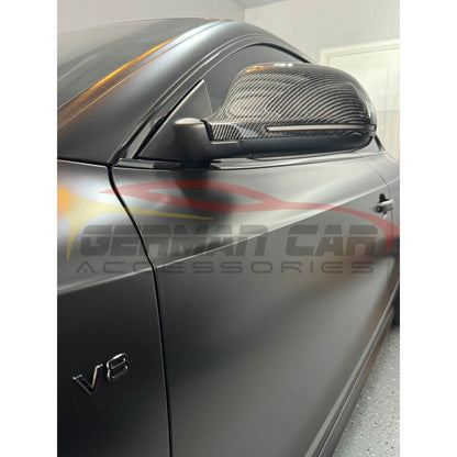 2008-2009 Audi A5/S5/Rs5 Carbon Fiber Mirror Caps | B8