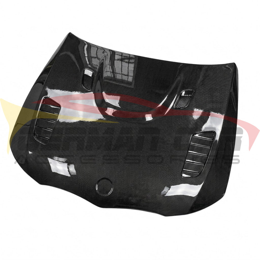 2008-2011 BMW 3-Series V Style Carbon Fiber Hood | E92/E93 Pre-LCI - Front Hood