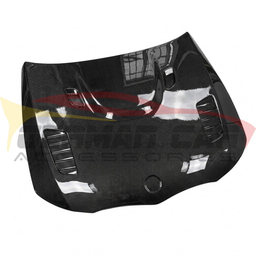 2008-2011 BMW 3-Series V Style Carbon Fiber Hood | E92/E93 Pre-LCI - Front Hood