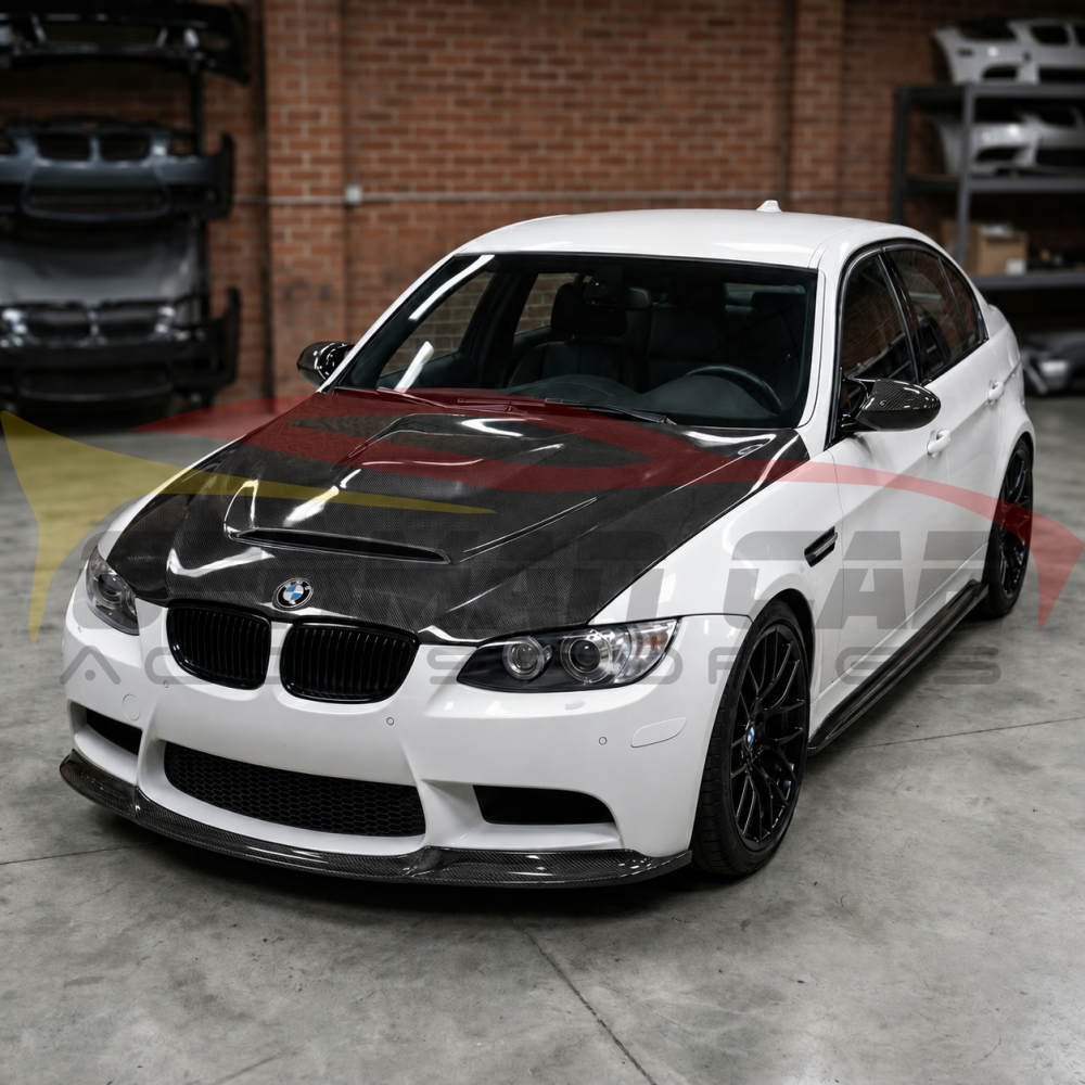 2008-2011 BMW M3 GTS Style Carbon Fiber Hood | E90 - Front Hood