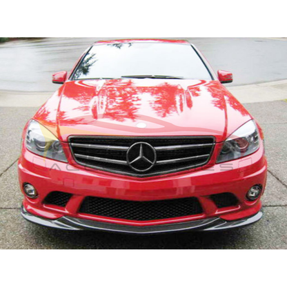 2008-2011 Mercedes-Benz C-Class Carbon Fiber Front Lip | W204 - Front Lips/Splitters