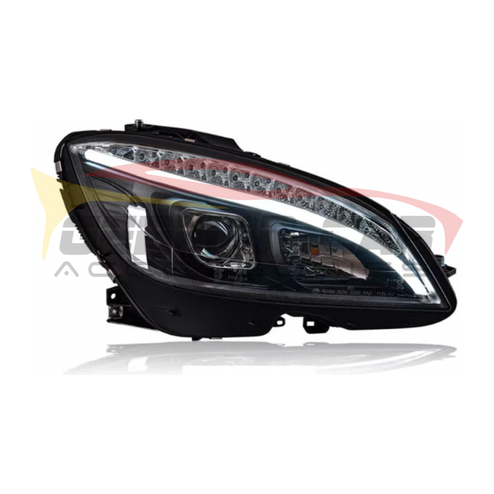 2008-2011 Mercedes-Benz C-Class Lci Style Led Headlights | W204 Pre-Lci