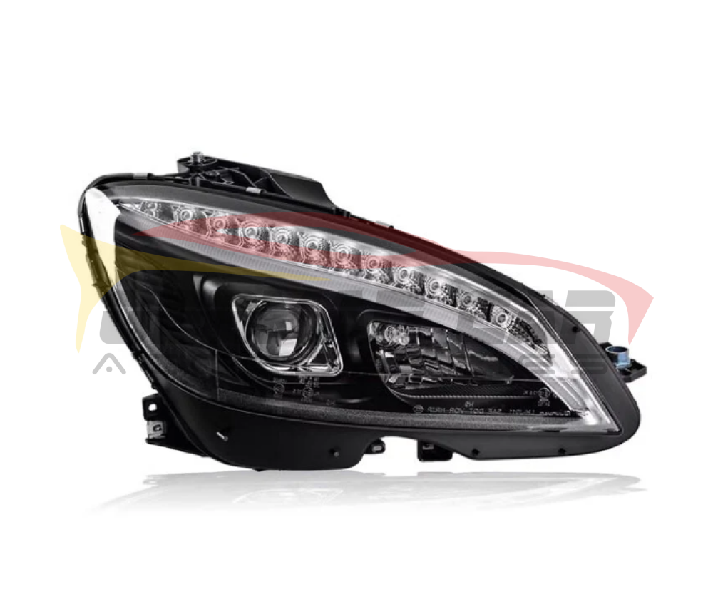2008-2011 Mercedes-Benz C-Class Lci Style Led Headlights | W204 Pre-Lci