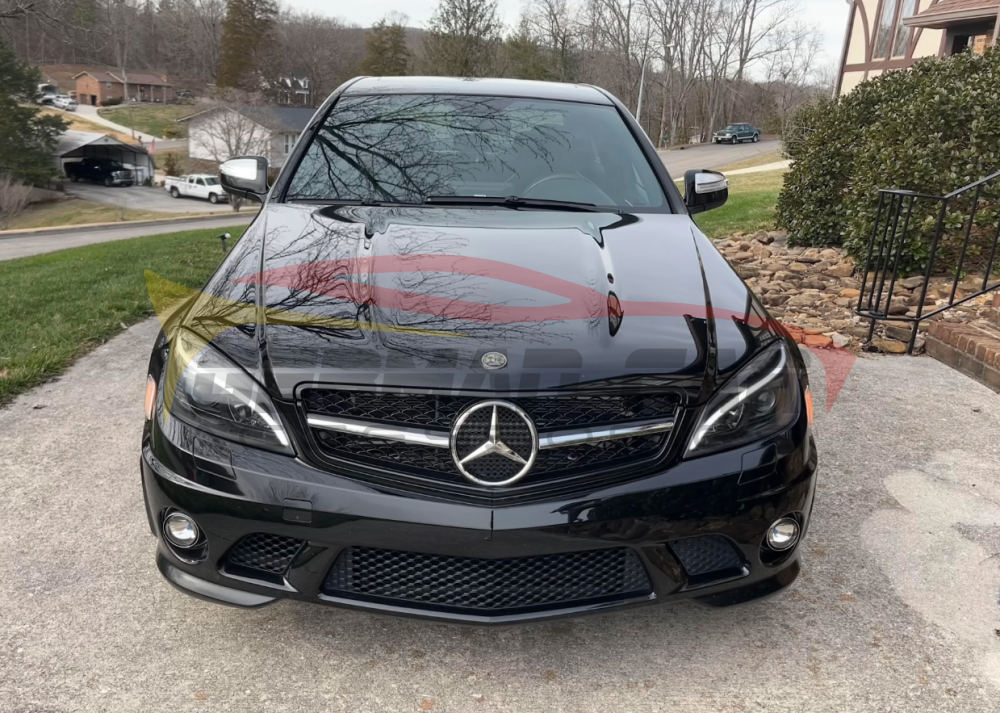 2008-2011 Mercedes-Benz C-Class Lci Style Led Headlights | W204 Pre-Lci