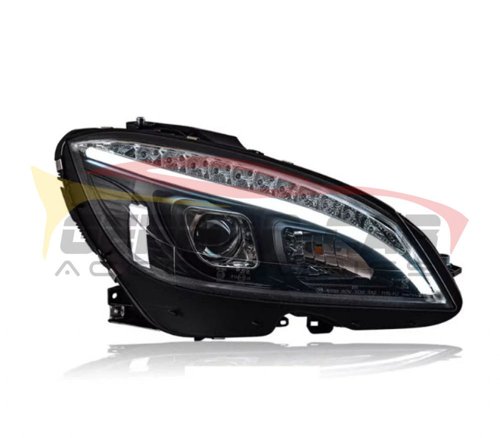 2008-2011 Mercedes-Benz C-Class Lci Style Led Headlights | W204 Pre-Lci