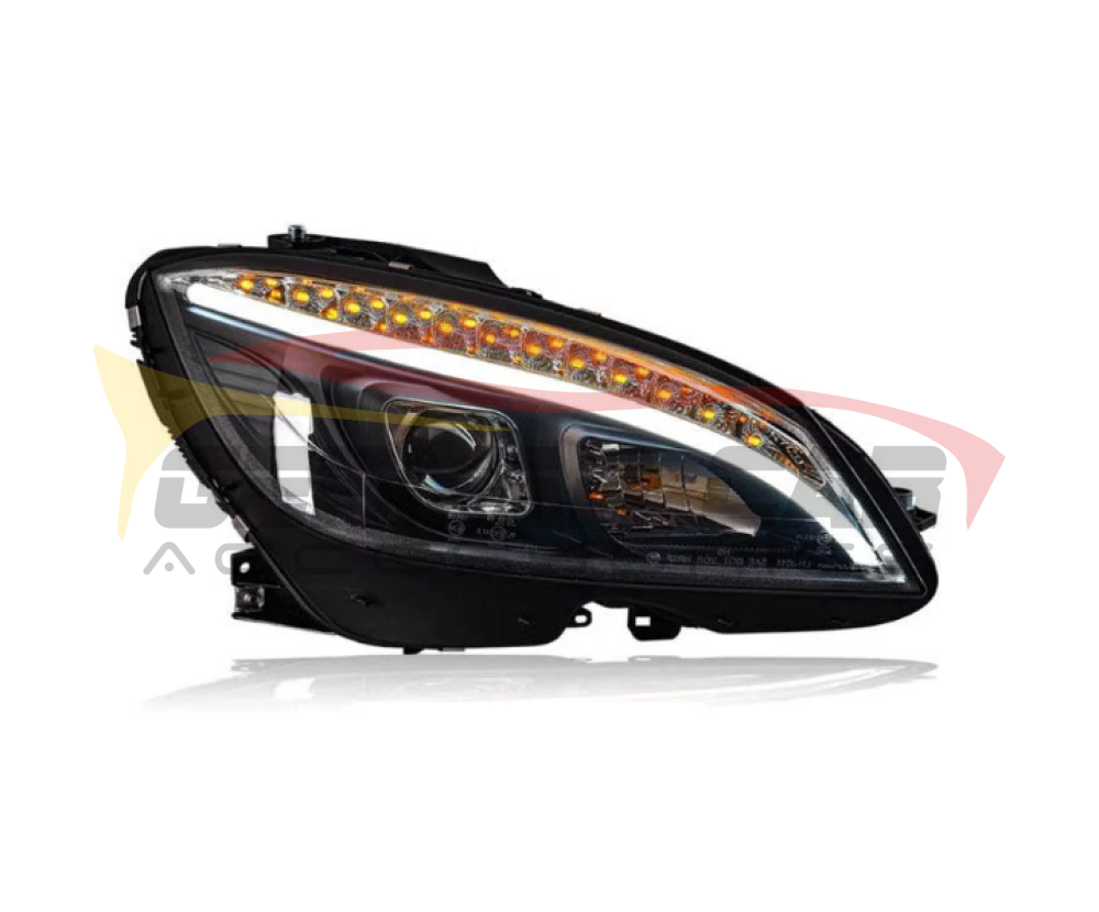 2008-2011 Mercedes-Benz C-Class Lci Style Led Headlights | W204 Pre-Lci