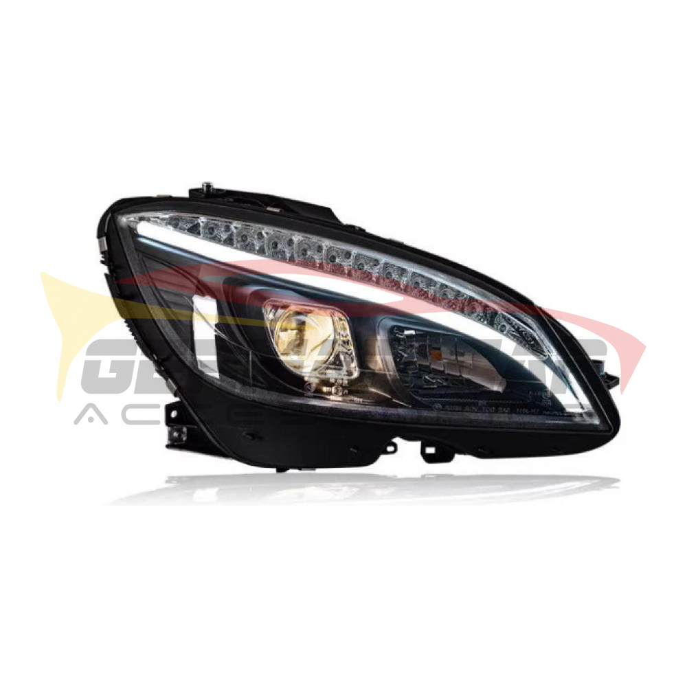 2008-2011 Mercedes-Benz C-Class Lci Style Led Headlights | W204 Pre-Lci