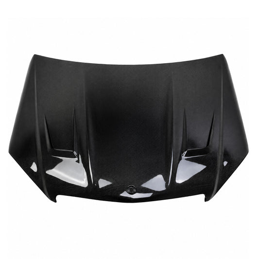 2008-2011 Mercedes C-Class A Style Carbon Fiber Hood | W204/C204