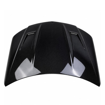 2008-2011 Mercedes C-Class A Style Carbon Fiber Hood | W204/C204