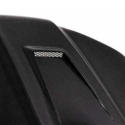2008-2011 Mercedes C-Class A Style Carbon Fiber Hood | W204/C204