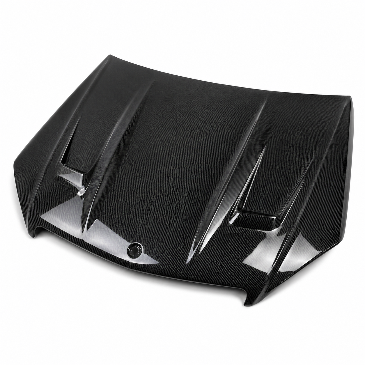 2008-2011 Mercedes C-Class A Style Carbon Fiber Hood | W204/C204