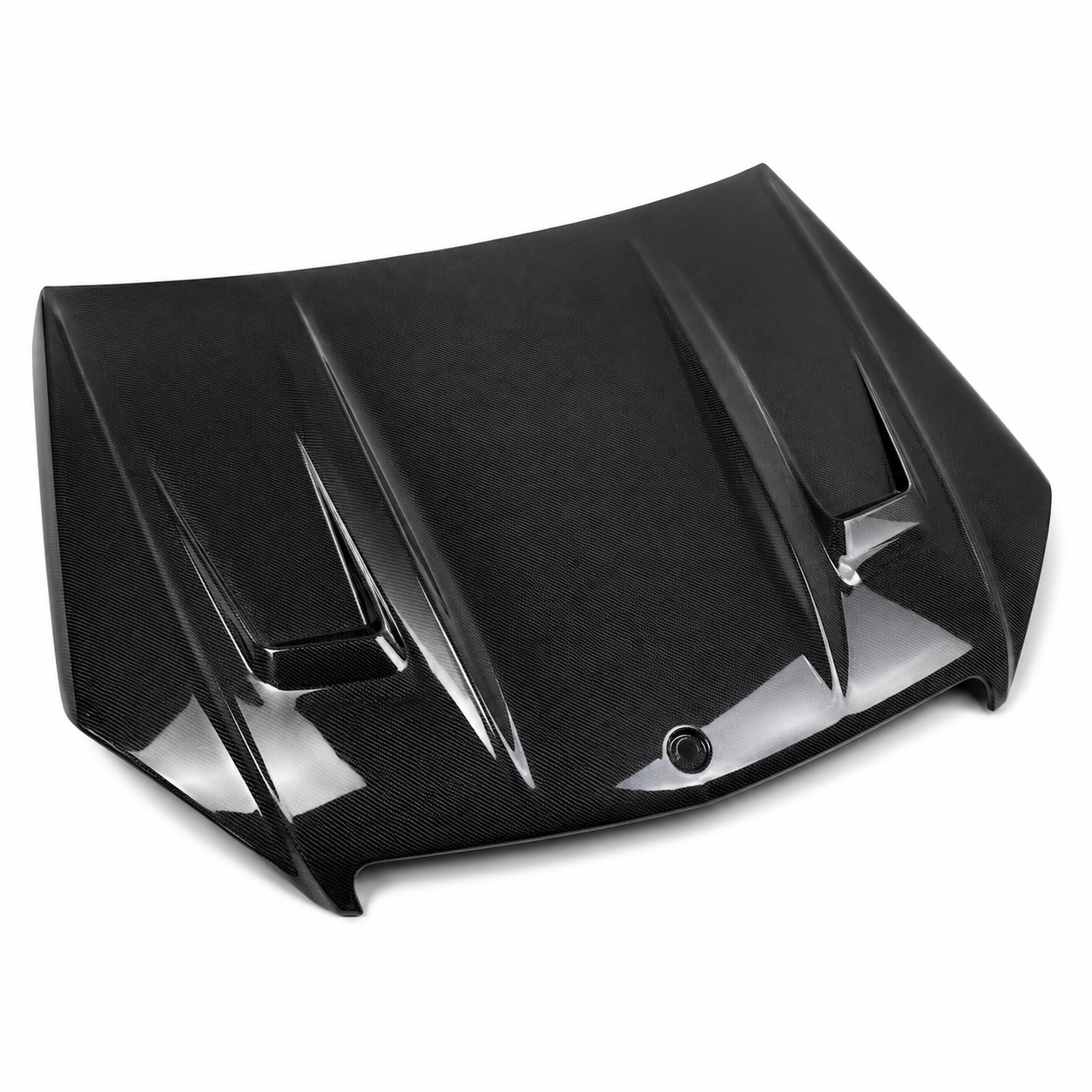 2008-2011 Mercedes C-Class A Style Carbon Fiber Hood | W204/C204