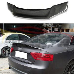 2008-2012 Audi A5 Renntech Style Carbon Fiber Trunk Spoiler | B8