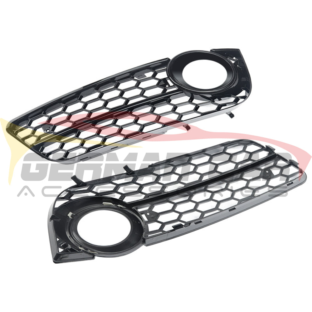 2008-2012 Audi Rs5 Style Fog Light Grilles | B8 A5/S5 Front