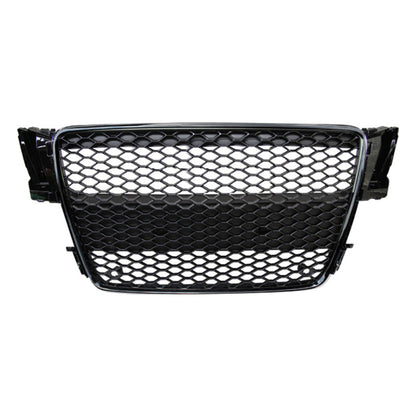 2008-2012 Audi Rs5 Style Honeycomb Grille | B8 A5/S5 Black Frame Mesh Front Grilles