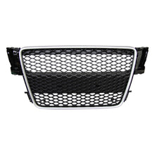 Load image into Gallery viewer, 2008-2012 Audi Rs5 Style Honeycomb Grille | B8 A5/S5 Silver Frame Black Mesh Front Grilles
