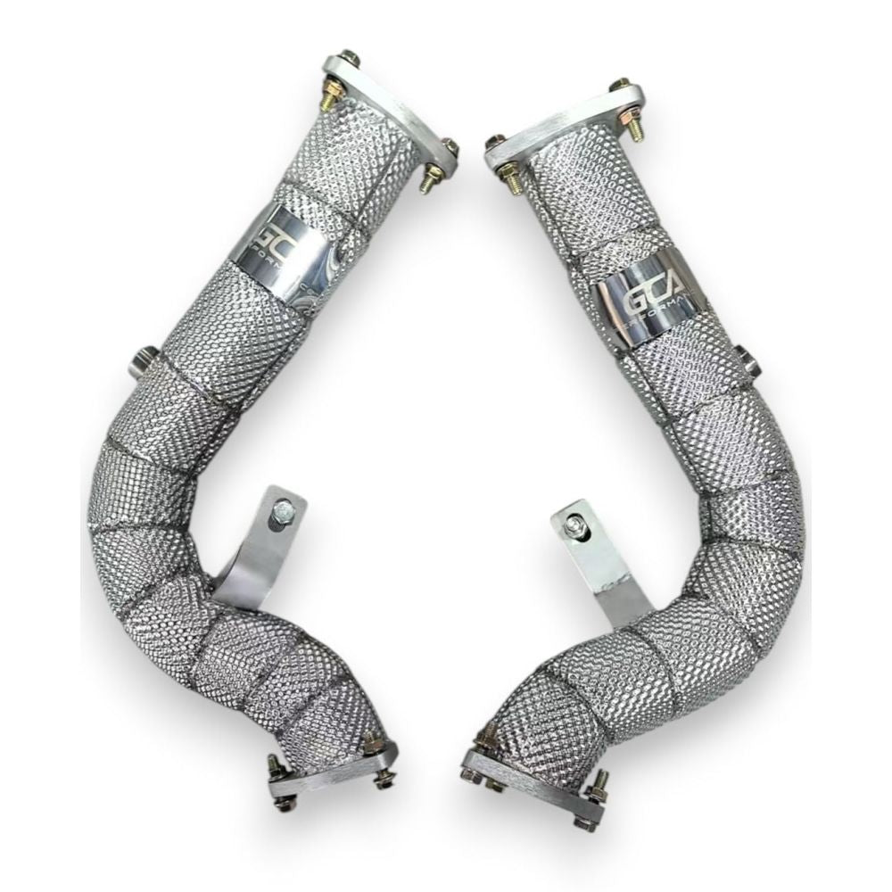 2008-2012 Audi S5 Downpipes | B8 S5 Coupe Yes Heat Shield / Racing Downpipe (No Cat) Downpipes