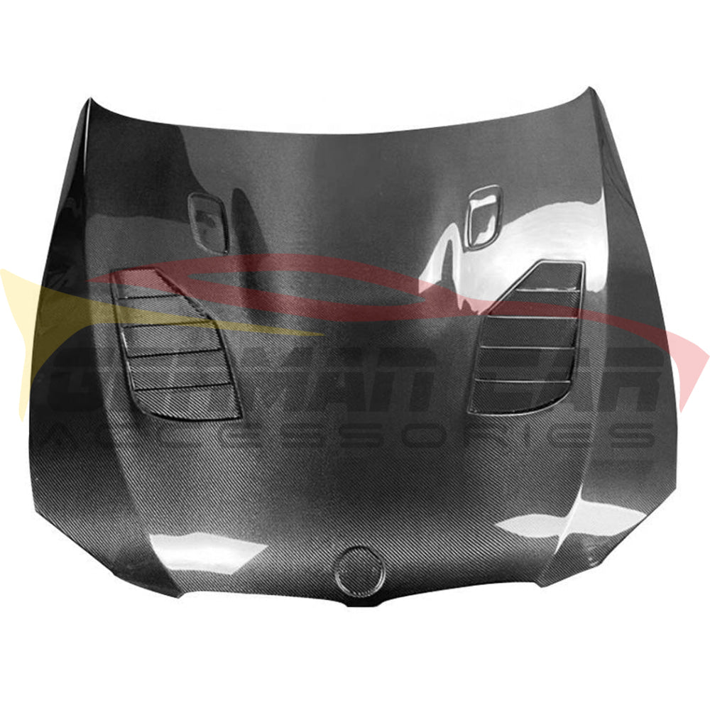 2008-2012 BMW M3 V Style Carbon Fiber Hood | E90 - Front Hood