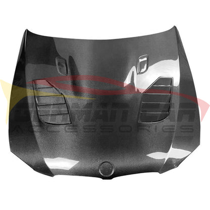 2008-2012 BMW M3 V Style Carbon Fiber Hood | E90 - Front Hood