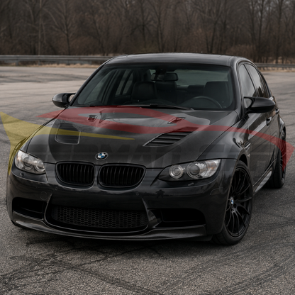2008-2012 BMW M3 V Style Carbon Fiber Hood | E90 - Front Hood
