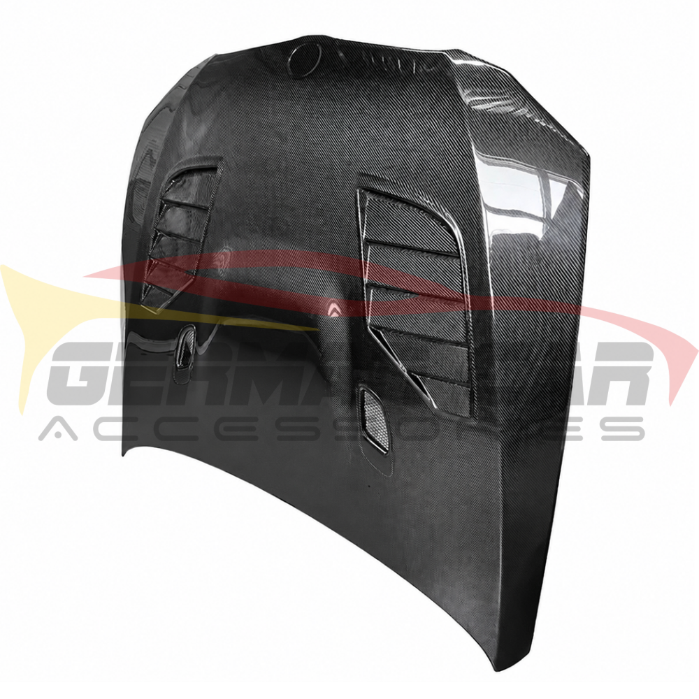 2008-2012 BMW M3 V Style Carbon Fiber Hood | E90 - Front Hood