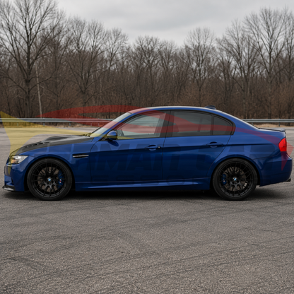 2008-2012 BMW M3 V Style Carbon Fiber Hood | E90 - Front Hood