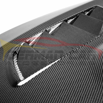 2008-2012 BMW M3 V Style Carbon Fiber Hood | E90 - Front Hood