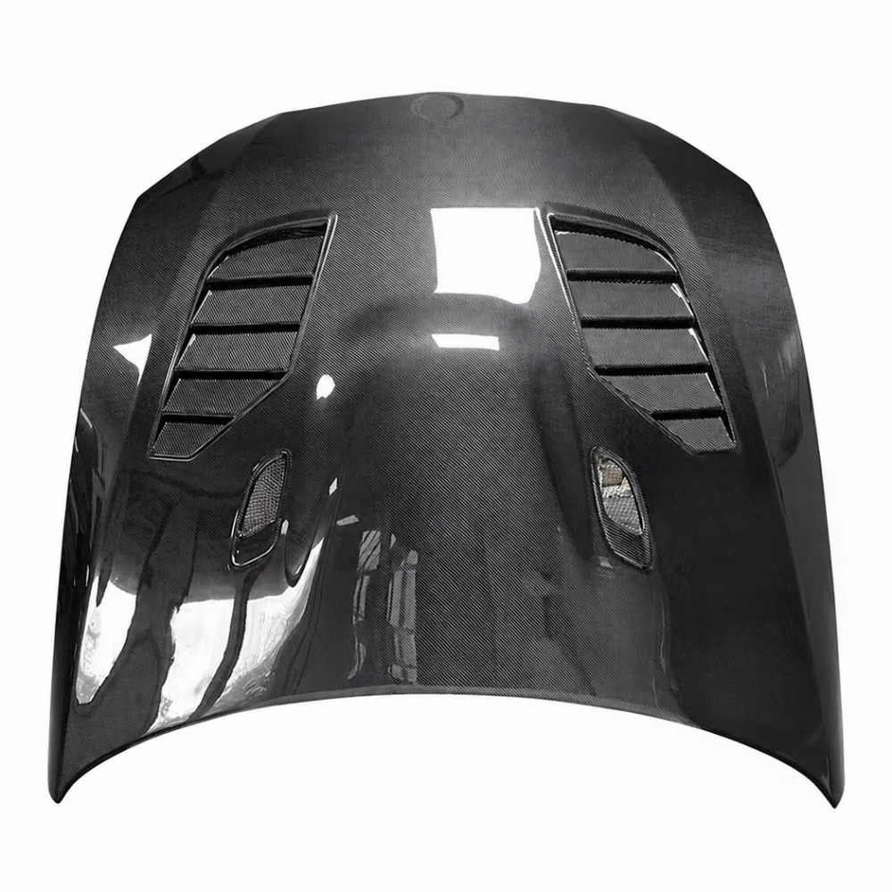 2008-2012 BMW M3 V Style Carbon Fiber Hood | E90 - Front Hood