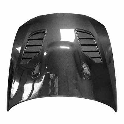 2008-2012 BMW M3 V Style Carbon Fiber Hood | E90 - Front Hood