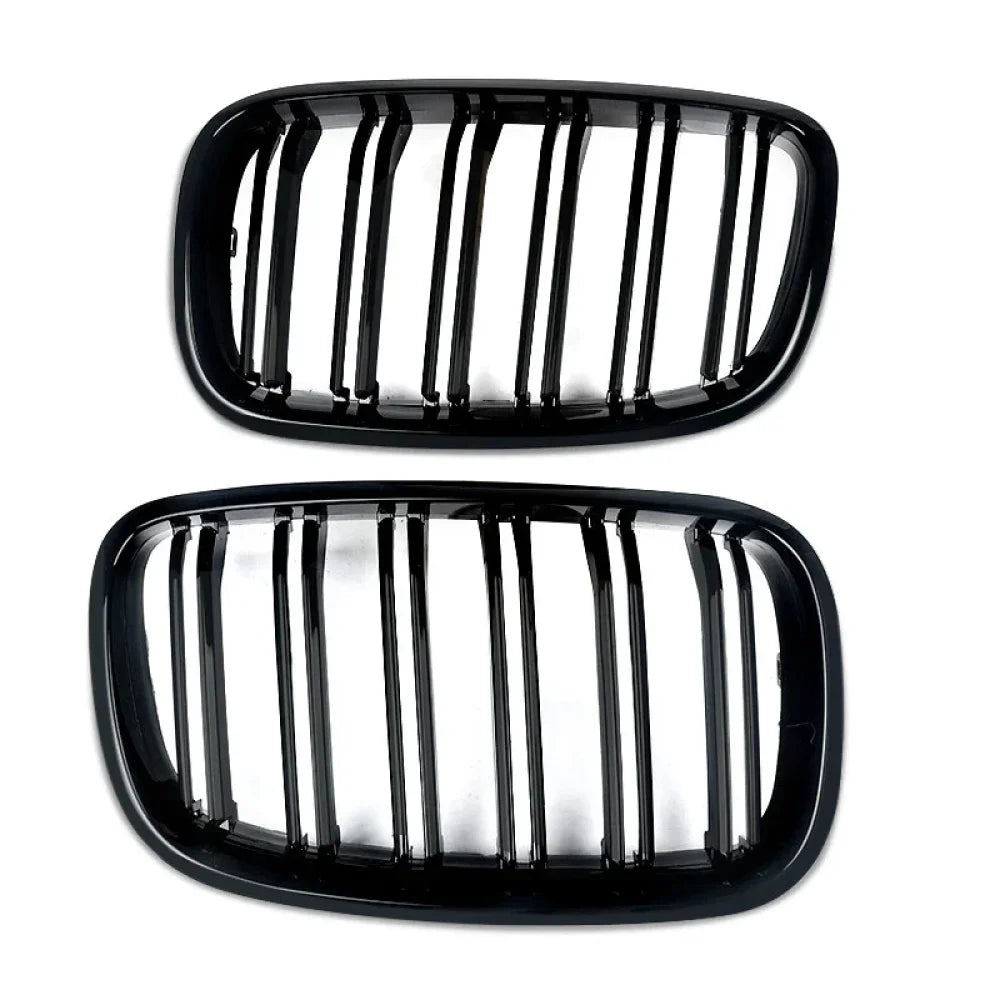 2008-2014 BMW X5/X6/X5M/X6M Dual Slat Kidney Grilles | E70/E71 Gloss Black / X5M Kidney Grilles