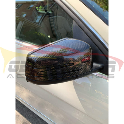 2008-2014 Mercedes-Benz C-Class Carbon Fiber Mirror Caps | W204