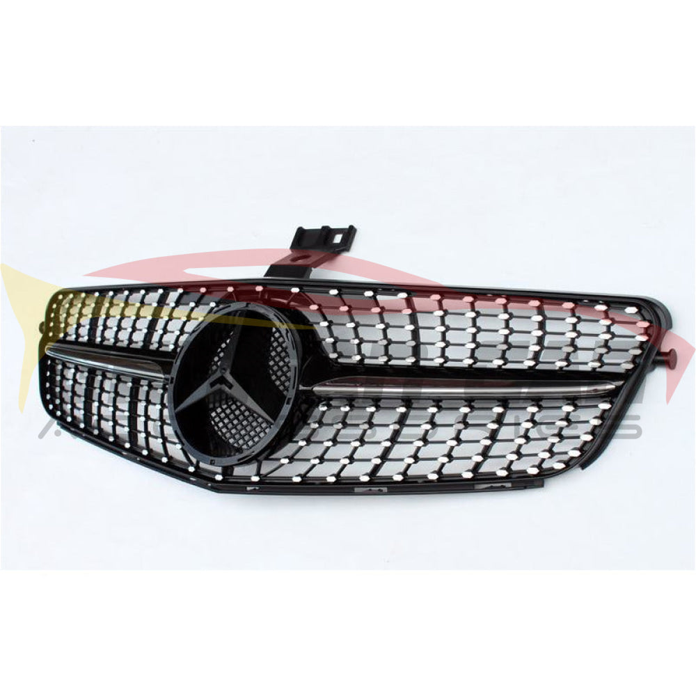 2008-2014 Mercedes-Benz C-Class Diamond Style Front Grille | W204