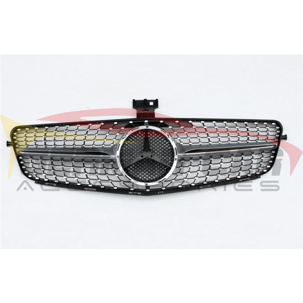 2008-2014 Mercedes-Benz C-Class Diamond Style Front Grille | W204