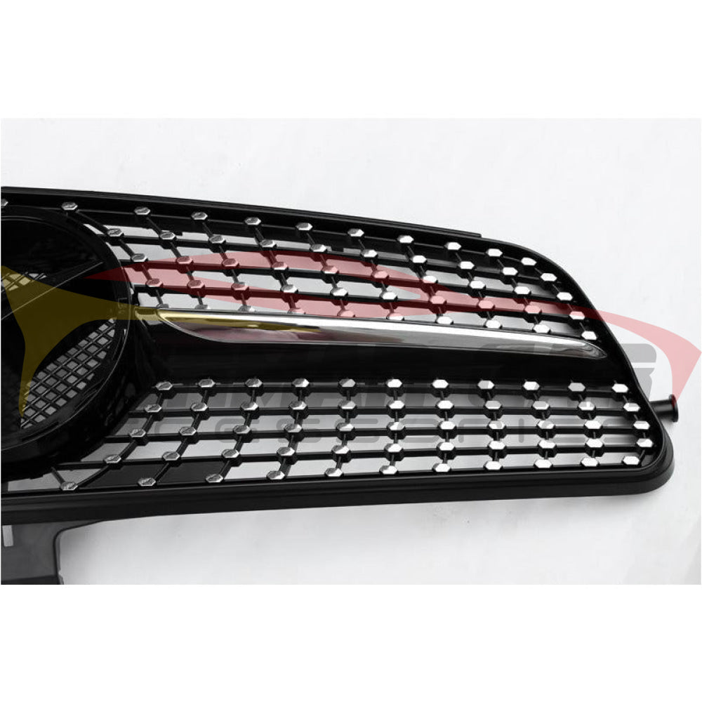 2008-2014 Mercedes-Benz C-Class Diamond Style Front Grille | W204