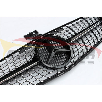 2008-2014 Mercedes-Benz C-Class Diamond Style Front Grille | W204