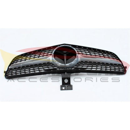 2008-2014 Mercedes-Benz C-Class Diamond Style Front Grille | W204