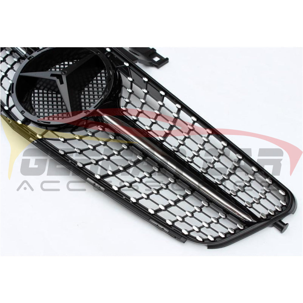 2008-2014 Mercedes-Benz C-Class Diamond Style Front Grille | W204