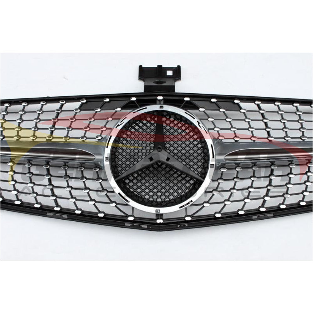 2008-2014 Mercedes-Benz C-Class Diamond Style Front Grille | W204