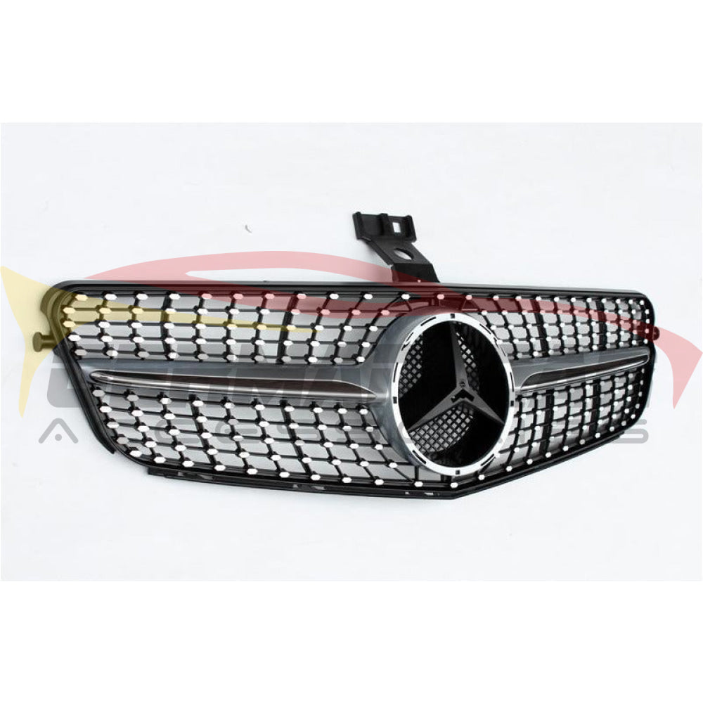 2008-2014 Mercedes-Benz C-Class Diamond Style Front Grille | W204