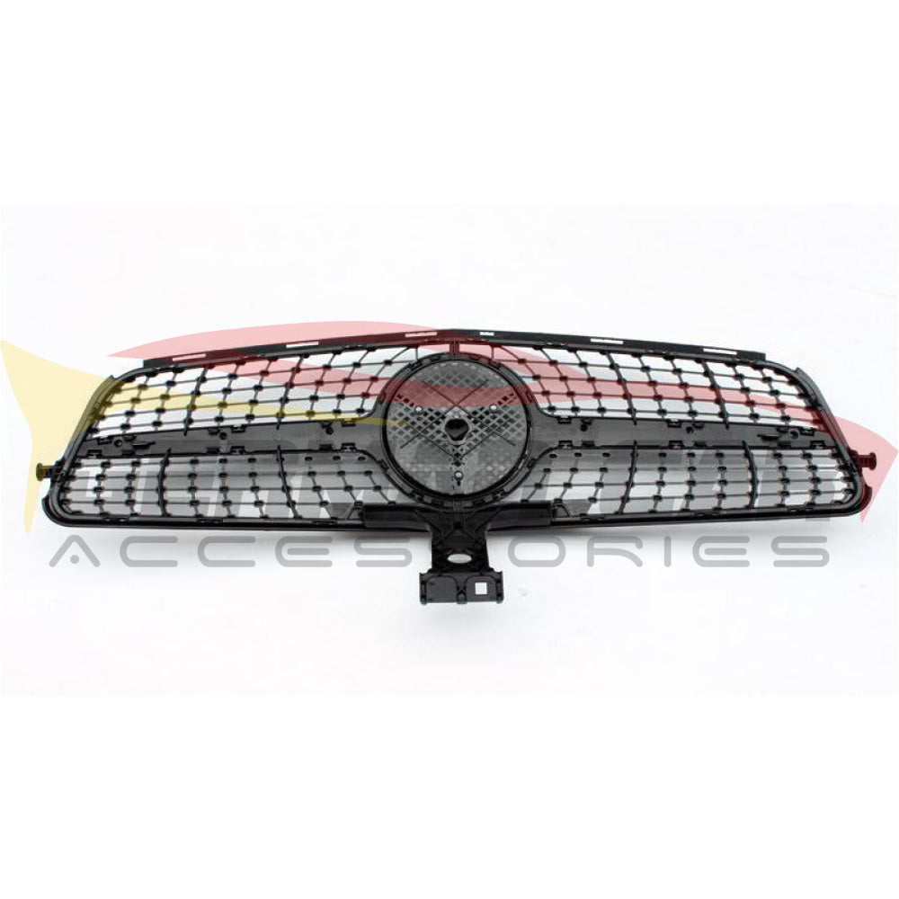 2008-2014 Mercedes-Benz C-Class Diamond Style Front Grille | W204