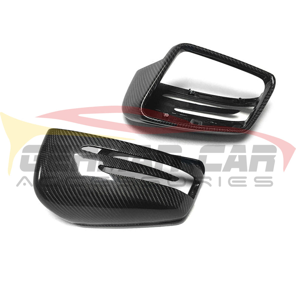 2008-2014 Mercedes-Benz C63 Amg Carbon Fiber Mirror Caps | W204