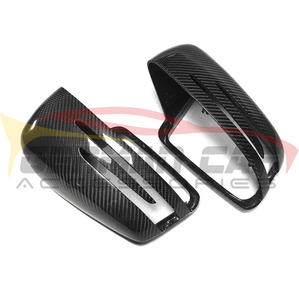 2008-2014 Mercedes-Benz C63 Amg Carbon Fiber Mirror Caps | W204