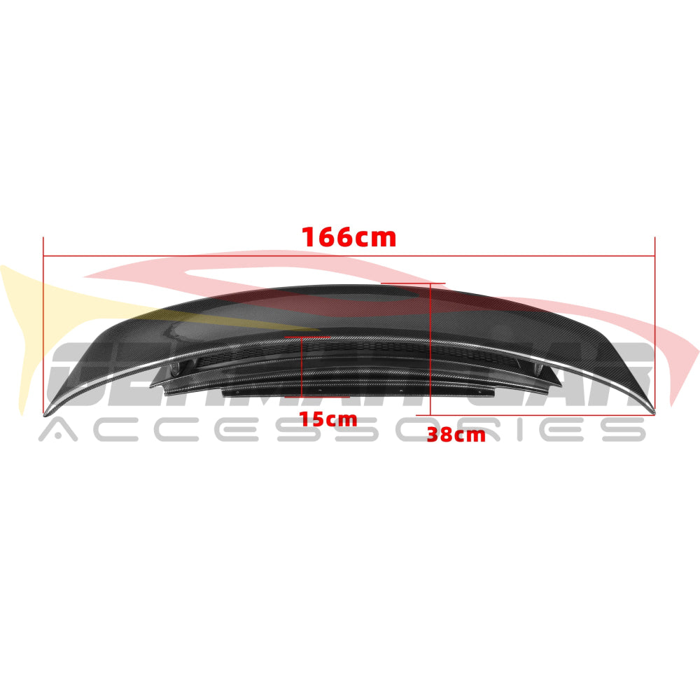 2008-2015 Audi R8 Carbon Fiber Rear Spoiler | MK1 Gen 1 Spyder - Rear Trunk Spoilers