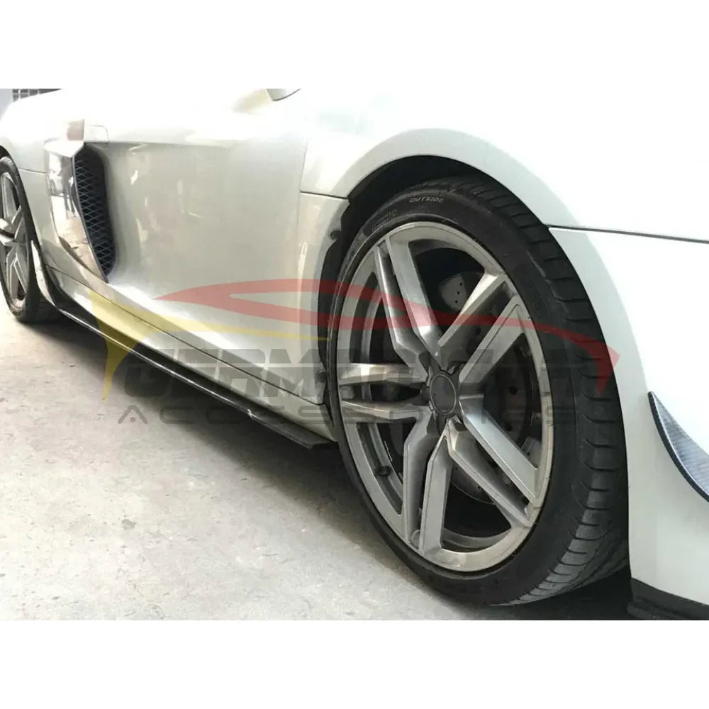 2008-2015 Audi R8 Carbon Fiber Side Skirts | MK1 Gen 1 Side Skirts