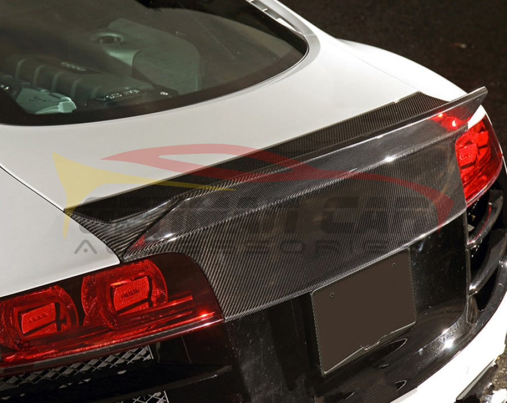 2008-2015 Audi R8 Ducktail Carbon Fiber Rear Trunk Bootlid I MK1 Gen 1 - Rear Trunk Spoilers