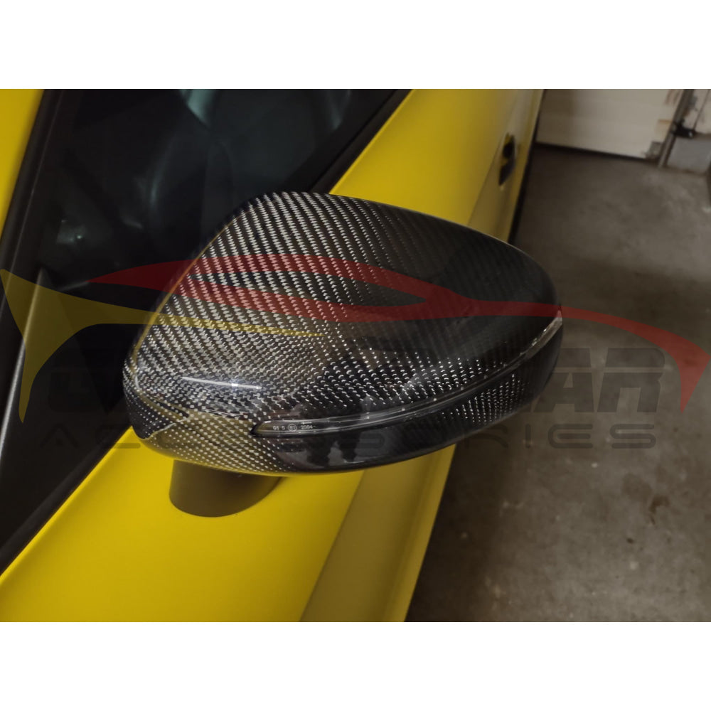 2008-2015 Audi Tt/tts/ttrs Carbon Fiber Mirror Caps | Mk2 8J